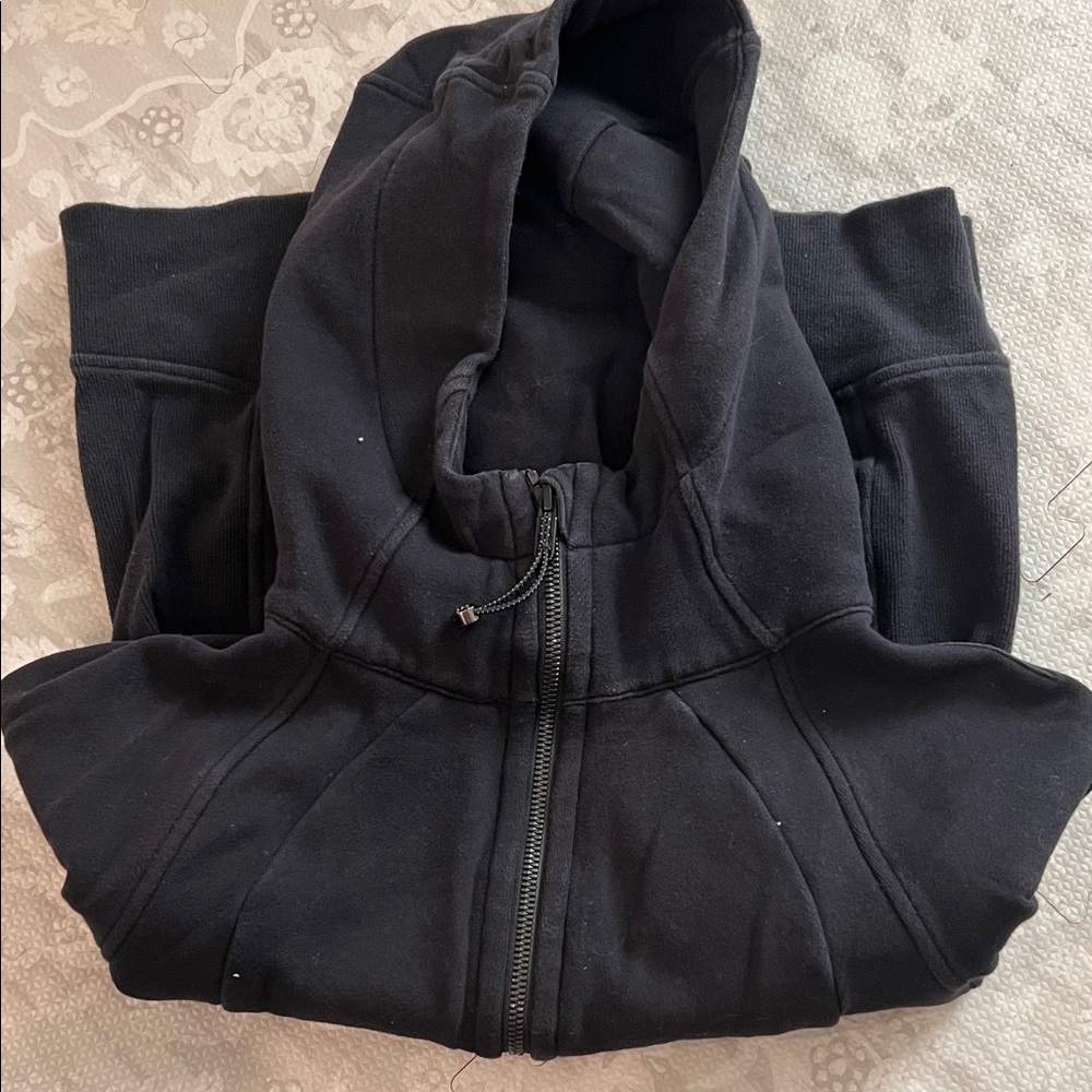 Lululemon scuba Black Zip-Up Hoodie